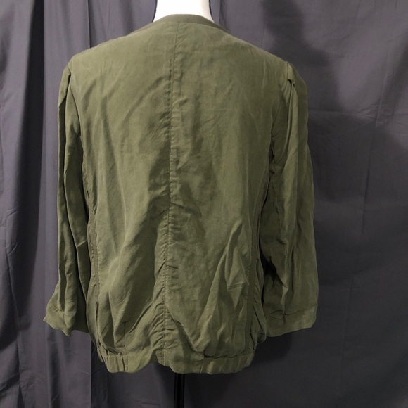 EUC H&M Conscious Collection Bomber Jacket - Picture 8 of 10